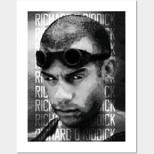 Pitch Black Riddick Vector Posters and Art